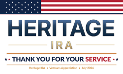 Heritage IRA Honors Military Veterans With a $17.76 Alternative Asset Retirement Account as the Nation Turns 250