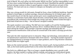 333 Capital Ltd. - May Monthly Review 