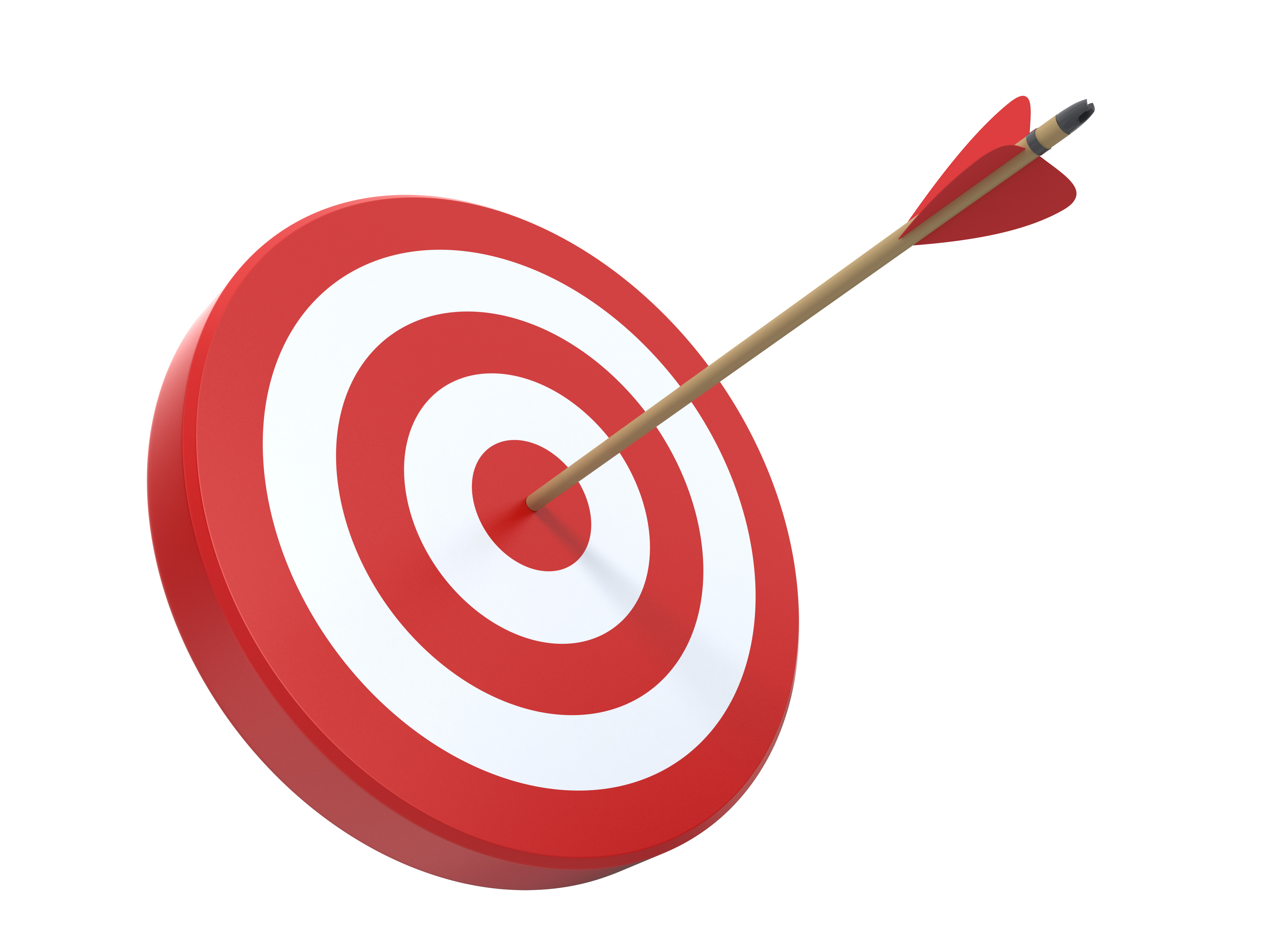 Target with Arrow In Bullseye